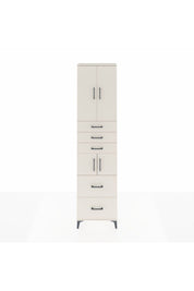 Arges Dolap 4 Raflı 5 Çekmeceli 4 Kapaklı 60x30x243 - S32M065V1A
