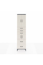 Arges Dolap 4 Raflı 5 Çekmeceli 4 Kapaklı 60x30x243 - S32M065V4A