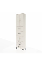 Arges Dolap 4 Raflı 5 Çekmeceli 4 Kapaklı 60x30x243 - S32M068V1A