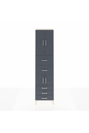 Arges Dolap 4 Raflı 5 Çekmeceli 4 Kapaklı 60x30x243 - S32M068V2A