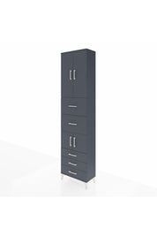 Arges Dolap 4 Raflı 5 Çekmeceli 4 Kapaklı 60x30x243 - S32M068V5A