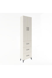 Arges Dolap 4 Raflı 3 Çekmeceli 2 Kapaklı 60x30x243 - S32M070V1A