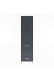 Arges Dolap 4 Raflı 3 Çekmeceli 2 Kapaklı 60x30x243 - S32M070V2A