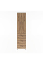 Arges Dolap 4 Raflı 3 Çekmeceli 2 Kapaklı 60x30x243 - S32M070V3A