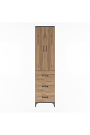 Arges Dolap 4 Raflı 3 Çekmeceli 2 Kapaklı 60x30x243 - S32M070V6A