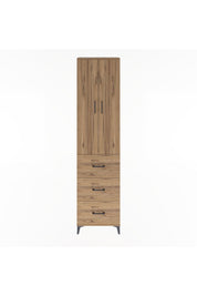 Arges Dolap 4 Raflı 3 Çekmeceli 2 Kapaklı 60x30x243 - S32M070V9A