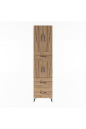 Arges Dolap 5 Raflı 3 Çekmeceli 4 Kapaklı 60x30x243 - S32M071V3A