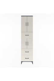 Arges Dolap 5 Raflı 3 Çekmeceli 4 Kapaklı 60x30x243 - S32M071V4A