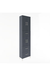 Arges Dolap 5 Raflı 3 Çekmeceli 4 Kapaklı 60x30x243 - S32M071V5A