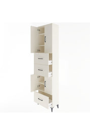 Arges Dolap 5 Raflı 3 Çekmeceli 4 Kapaklı 60x30x243 - S32M072V1A