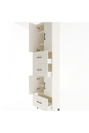 Arges Dolap 5 Raflı 3 Çekmeceli 4 Kapaklı 60x30x243 - S32M072V1A