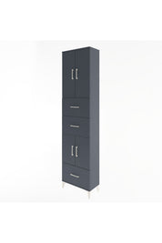 Arges Dolap 5 Raflı 3 Çekmeceli 4 Kapaklı 60x30x243 - S32M072V5A