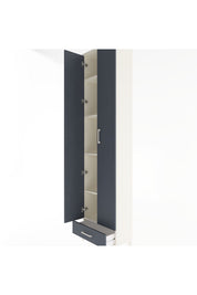 Arges Dolap 5 Raflı Tek Çekmeceli 2 Kapaklı 60x30x243 - S32M077V2A