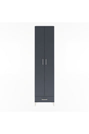 Arges Dolap 5 Raflı Tek Çekmeceli 2 Kapaklı 60x30x243 - S32M077V5A