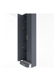 Arges Dolap 5 Raflı Tek Çekmeceli 2 Kapaklı 60x30x243 - S32M077V5A
