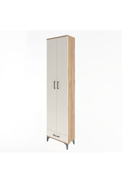 Arges Dolap 5 Raflı Tek Çekmeceli 2 Kapaklı 60x30x243 - S32M077V7A