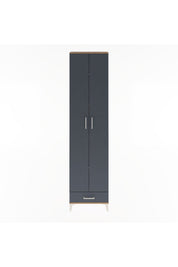Arges Dolap 5 Raflı Tek Çekmeceli 2 Kapaklı 60x30x243 - S32M077V8A