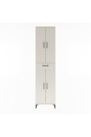 Arges Dolap 5 Raflı Tek Çekmeceli 4 Kapaklı 60x30x243 - S32M078V1A