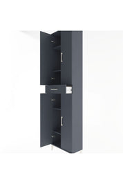 Arges Dolap 5 Raflı Tek Çekmeceli 4 Kapaklı 60x30x243 - S32M078V5A