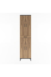 Arges Dolap 5 Raflı Tek Çekmeceli 4 Kapaklı 60x30x243 - S32M078V6A
