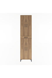 Arges Dolap 5 Raflı Tek Çekmeceli 4 Kapaklı 60x30x243 - S32M078V9A