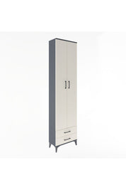 Arges Dolap 5 Raflı 2 Çekmeceli 2 Kapaklı 60x30x243 - S32M079V4A