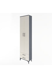 Arges Dolap 5 Raflı 2 Çekmeceli 2 Kapaklı 60x30x243 - S32M079V4A