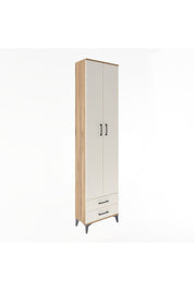 Arges Dolap 5 Raflı 2 Çekmeceli 2 Kapaklı 60x30x243 - S32M079V7A