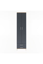 Arges Dolap 5 Raflı 2 Çekmeceli 2 Kapaklı 60x30x243 - S32M079V8A