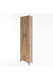 Arges Dolap 5 Raflı 2 Çekmeceli 2 Kapaklı 60x30x243 - S32M079V9A