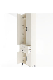 Arges Dolap 5 Raflı 2 Çekmeceli 4 Kapaklı 60x30x243 - S32M080V1A