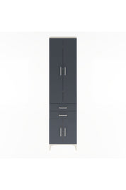 Arges Dolap 5 Raflı 2 Çekmeceli 4 Kapaklı 60x30x243 - S32M080V2A