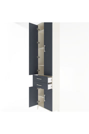 Arges Dolap 5 Raflı 2 Çekmeceli 4 Kapaklı 60x30x243 - S32M080V2A