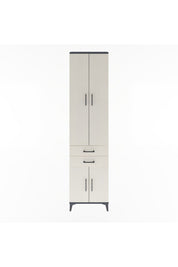 Arges Dolap 5 Raflı 2 Çekmeceli 4 Kapaklı 60x30x243 - S32M080V4A
