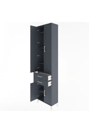 Arges Dolap 5 Raflı 2 Çekmeceli 4 Kapaklı 60x30x243 - S32M080V5A
