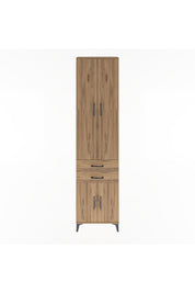 Arges Dolap 5 Raflı 2 Çekmeceli 4 Kapaklı 60x30x243 - S32M080V9A