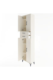 Arges Dolap 5 Raflı 2 Çekmeceli 4 Kapaklı 60x30x243 - S32M081V1A