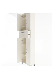 Arges Dolap 5 Raflı 2 Çekmeceli 4 Kapaklı 60x30x243 - S32M081V1A