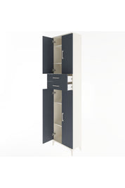 Arges Dolap 5 Raflı 2 Çekmeceli 4 Kapaklı 60x30x243 - S32M081V2A