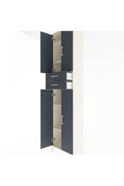 Arges Dolap 5 Raflı 2 Çekmeceli 4 Kapaklı 60x30x243 - S32M081V2A