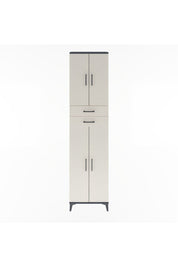 Arges Dolap 5 Raflı 2 Çekmeceli 4 Kapaklı 60x30x243 - S32M081V4A