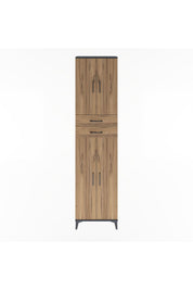Arges Dolap 5 Raflı 2 Çekmeceli 4 Kapaklı 60x30x243 - S32M081V6A