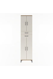 Arges Dolap 5 Raflı 2 Çekmeceli 4 Kapaklı 60x30x243 - S32M081V7A