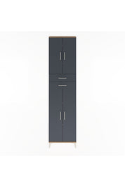 Arges Dolap 5 Raflı 2 Çekmeceli 4 Kapaklı 60x30x243 - S32M081V8A