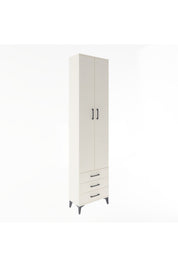 Arges Dolap 5 Raflı 3 Çekmeceli 2 Kapaklı 60x30x243 - S32M082V1A