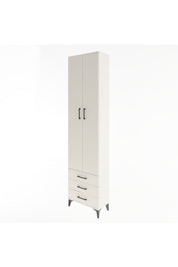 Arges Dolap 5 Raflı 3 Çekmeceli 2 Kapaklı 60x30x243 - S32M082V1A