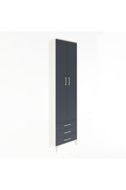 Arges Dolap 5 Raflı 3 Çekmeceli 2 Kapaklı 60x30x243 - S32M082V2A