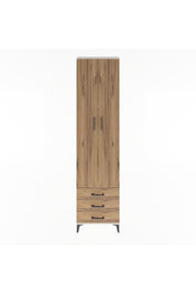 Arges Dolap 5 Raflı 3 Çekmeceli 2 Kapaklı 60x30x243 - S32M082V3A