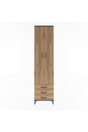 Arges Dolap 5 Raflı 3 Çekmeceli 2 Kapaklı 60x30x243 - S32M082V6A