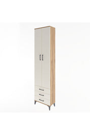 Arges Dolap 5 Raflı 3 Çekmeceli 2 Kapaklı 60x30x243 - S32M082V7A